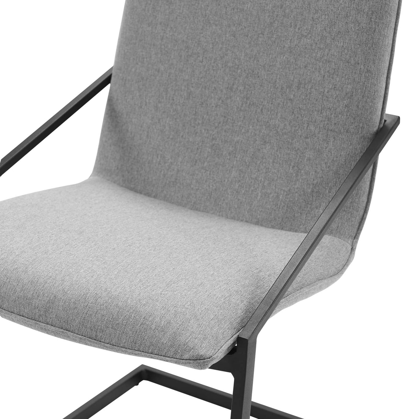 Pitch Dining Armchair Upholstered Fabric Set of 2 by Modway