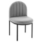 Isla Dining Side Chair Upholstered Fabric (Set of 2) | Polyester by Modway