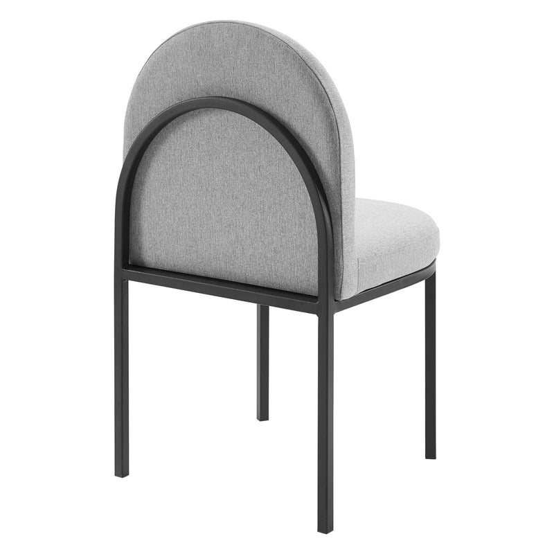 Isla Dining Side Chair Upholstered Fabric (Set of 2) | Polyester by Modway