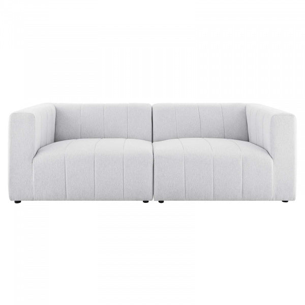 Bartlett Upholstered Fabric 2-Piece Loveseat | Polyester by Modway