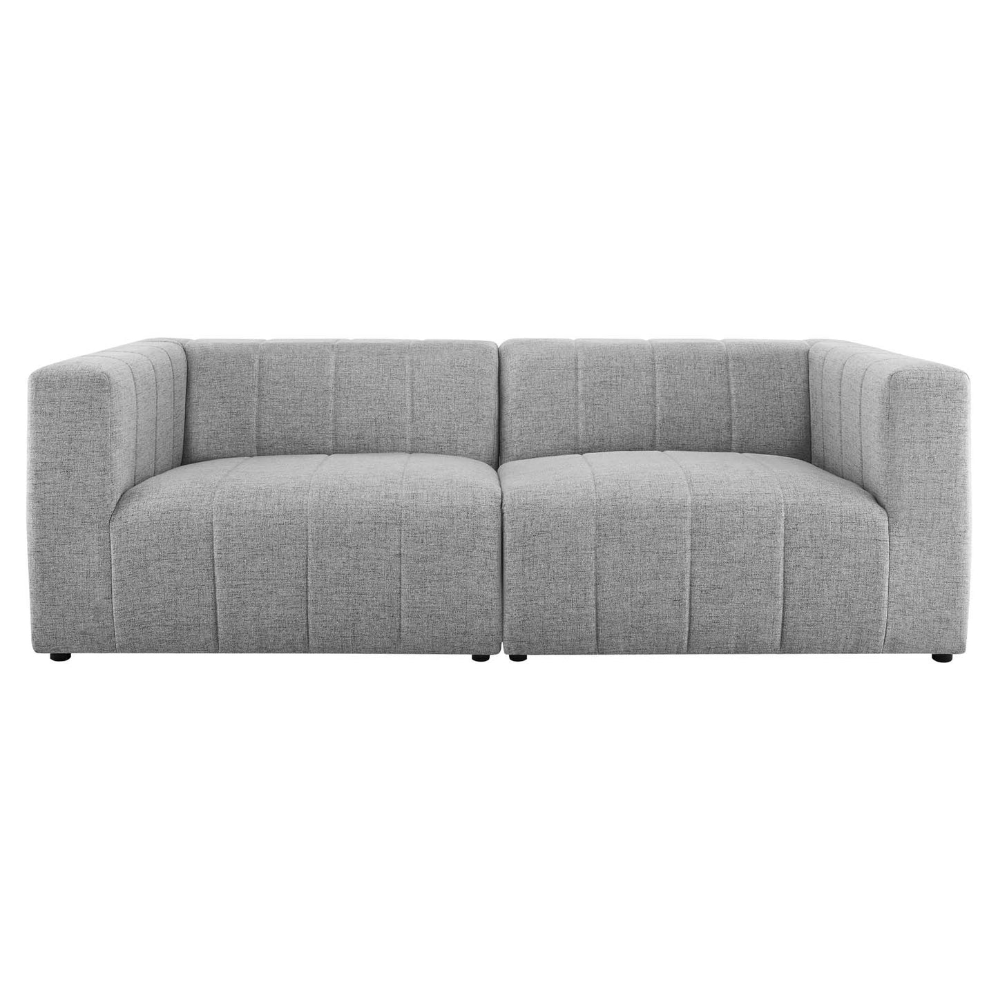 Bartlett Upholstered Fabric 2-Piece Loveseat | Polyester by Modway