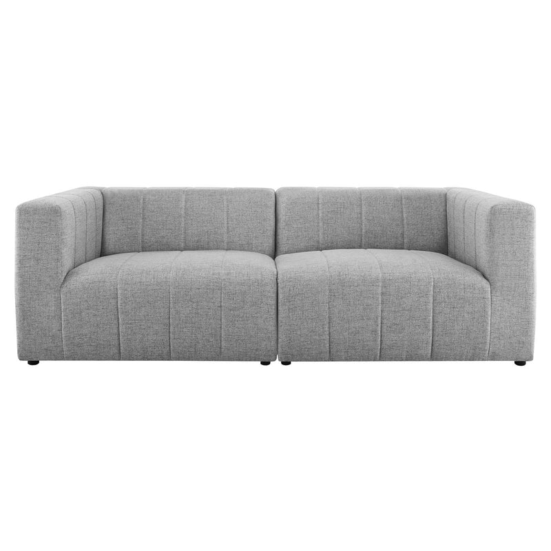 Bartlett Upholstered Fabric 2-Piece Loveseat | Polyester by Modway
