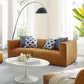 Bartlett Vegan Leather 2Piece Loveseat Tan by Modway