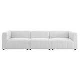 Bartlett Upholstered Fabric 3-Piece Sofa | Polyester by Modway