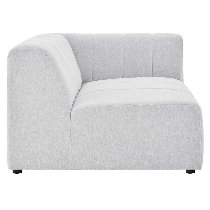 Bartlett Upholstered Fabric 4-Piece Sectional Sofa Ivory | Polyester by Modway
