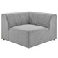Bartlett Upholstered Fabric 8-Piece Sectional Sofa | Polyester by Modway
