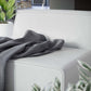 Mingle Vegan Leather Armless Chair by Modway