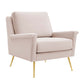 Chesapeake Performance Velvet Armchair Modway