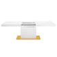 Vector Expandable Dining Table | Fiber by Modway