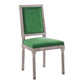 Court French Vintage Upholstered Fabric Dining Side Chair by Modway