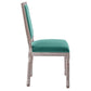Court French Vintage Upholstered Fabric Dining Side Chair by Modway