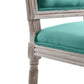 Court French Vintage Upholstered Fabric Dining Side Chair by Modway