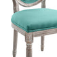 Emanate Vintage French Upholstered Fabric Dining Side Chair by Modway