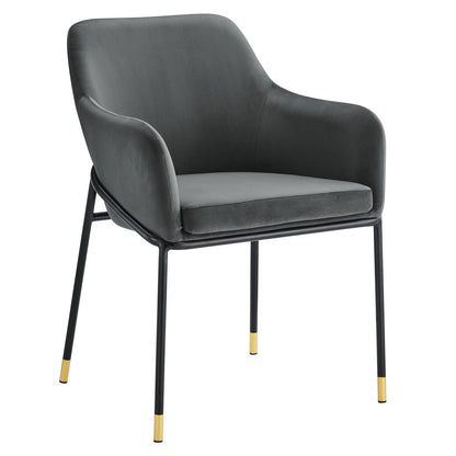 Jovi Performance Velvet Dining Armchair by Modway
