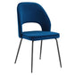 Nico Performance Velvet Dining Chair Set of 2 by Modway