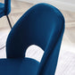 Nico Performance Velvet Dining Chair Set of 2 by Modway