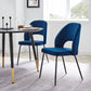 Nico Performance Velvet Dining Chair Set of 2 by Modway