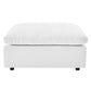 Commix Down Filled Overstuffed Vegan Leather Ottoman by Modway