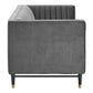 Devote Channel Tufted Performance Velvet Loveseat by Modway
