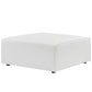 Mingle Vegan Leather 4-Piece Sofa and 2 Ottomans Set by Modway