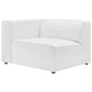 Mingle Vegan Leather 4-Piece Sofa and 2 Ottomans Set by Modway
