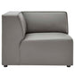 Mingle Vegan Leather 5-Piece Sectional Sofa by Modway