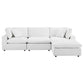 Commix Down Filled Overstuffed Performance Velvet 4-Piece Sectional Sofa by Modway
