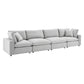 Commix Down Filled Overstuffed Performance Velvet 4-Seater Sofa by Modway