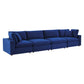 Commix Down Filled Overstuffed Performance Velvet 4-Seater Sofa by Modway
