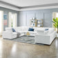 Commix Down Filled Overstuffed Vegan Leather 8-Piece Sectional Sofa by Modway