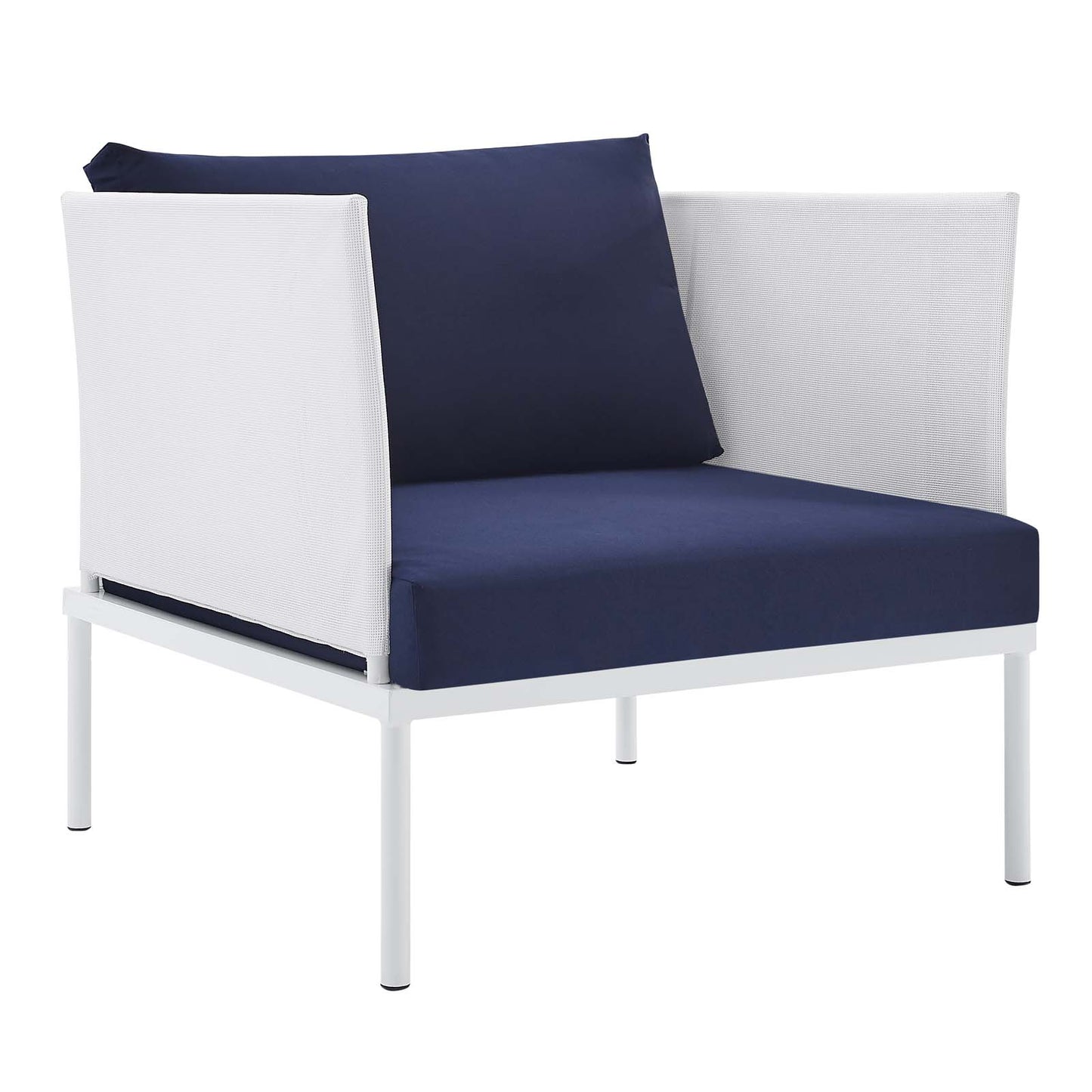 Harmony Sunbrella® Outdoor Patio Aluminum Armchair | Polyester by Modway