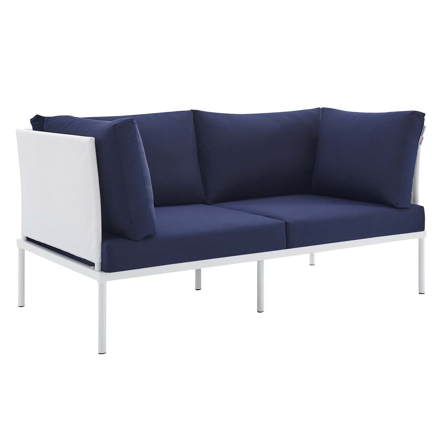 Harmony Sunbrella Outdoor Patio Aluminum Loveseat by Modway