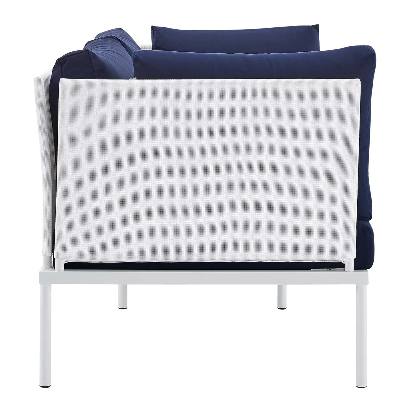 Harmony Sunbrella Outdoor Patio Aluminum Loveseat by Modway