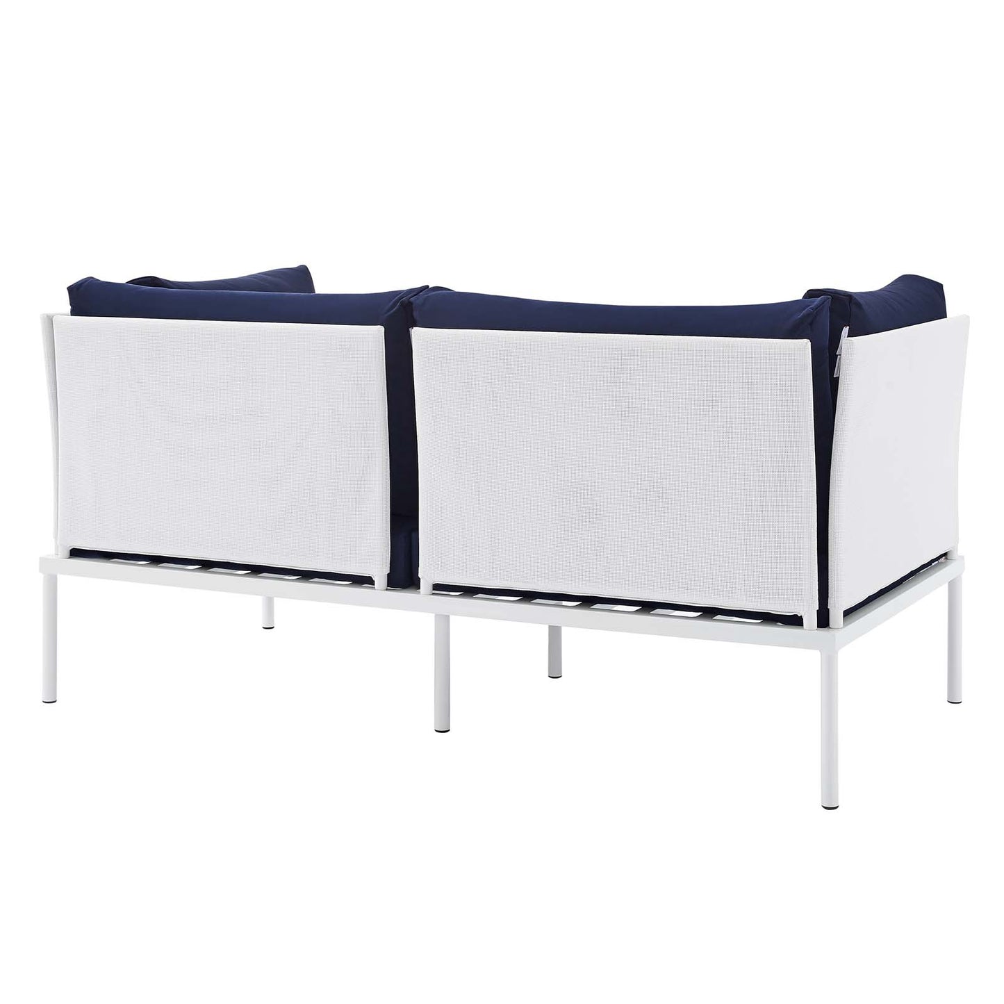 Harmony Sunbrella Outdoor Patio Aluminum Loveseat by Modway