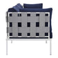 Harmony Sunbrella Outdoor Patio Aluminum Sofa | Polyester by Modway