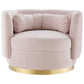 Relish Performance Velvet Performance Velvet Swivel Chair by Modway