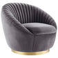 Whirr Tufted Performance Velvet Performance Velvet Swivel Chair by Modway