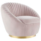 Whirr Tufted Performance Velvet Performance Velvet Swivel Chair by Modway