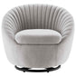 Whirr Tufted Fabric Fabric Swivel Chair | Polyester by Modway