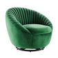 Whirr Tufted Performance Velvet Performance Velvet Swivel Chair by Modway