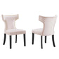 Curve Performance Velvet Dining Chairs (Set of 2) by Modway