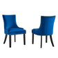 Marquis Performance Velvet Dining Chairs (Set of 2) by Modway
