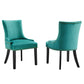 Marquis Performance Velvet Dining Chairs (Set of 2) by Modway