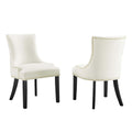 Marquis Performance Velvet Dining Chairs (Set of 2) by Modway