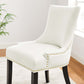 Marquis Performance Velvet Dining Chairs (Set of 2) by Modway