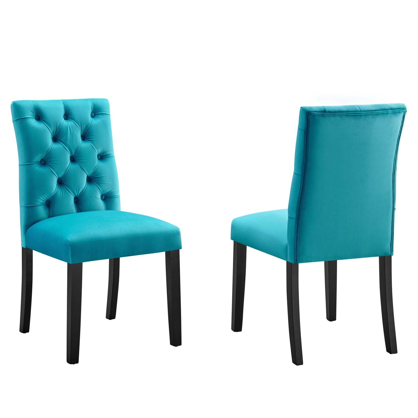 Duchess Performance Velvet Dining Chairs (Set of 2) by Modway