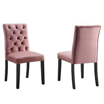 Duchess Performance Velvet Dining Chairs (Set of 2) by Modway