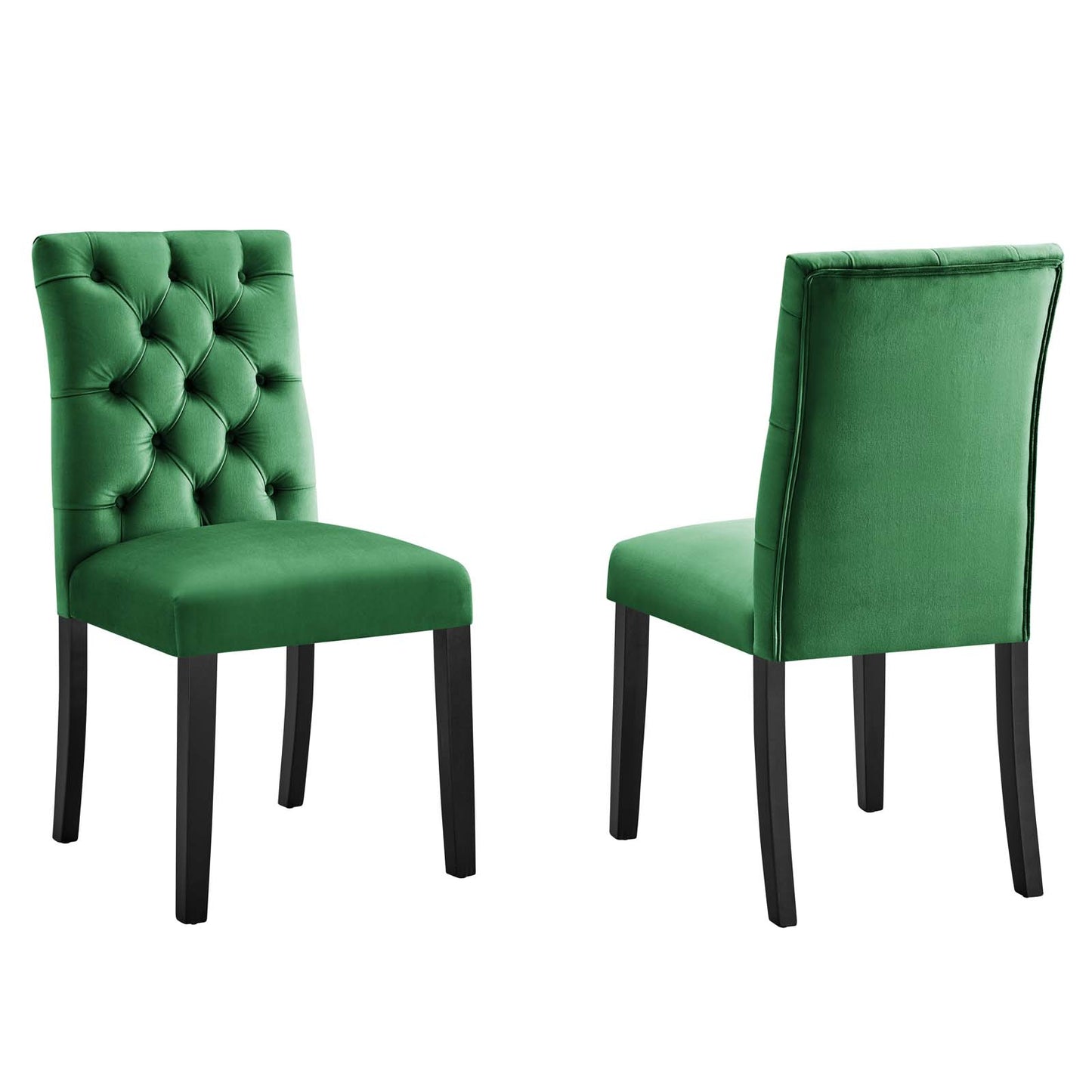 Duchess Performance Velvet Dining Chairs (Set of 2) by Modway