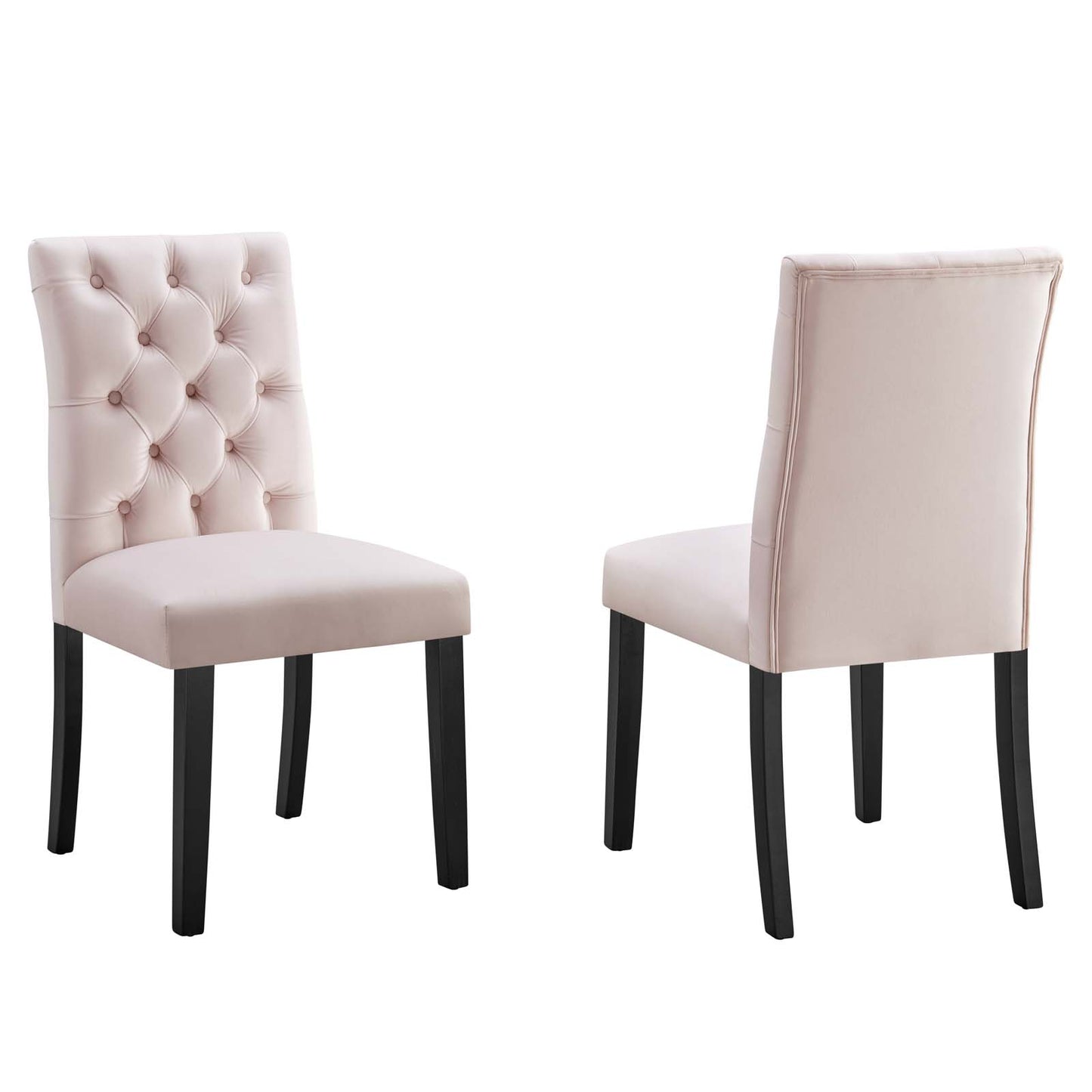 Duchess Performance Velvet Dining Chairs (Set of 2) by Modway