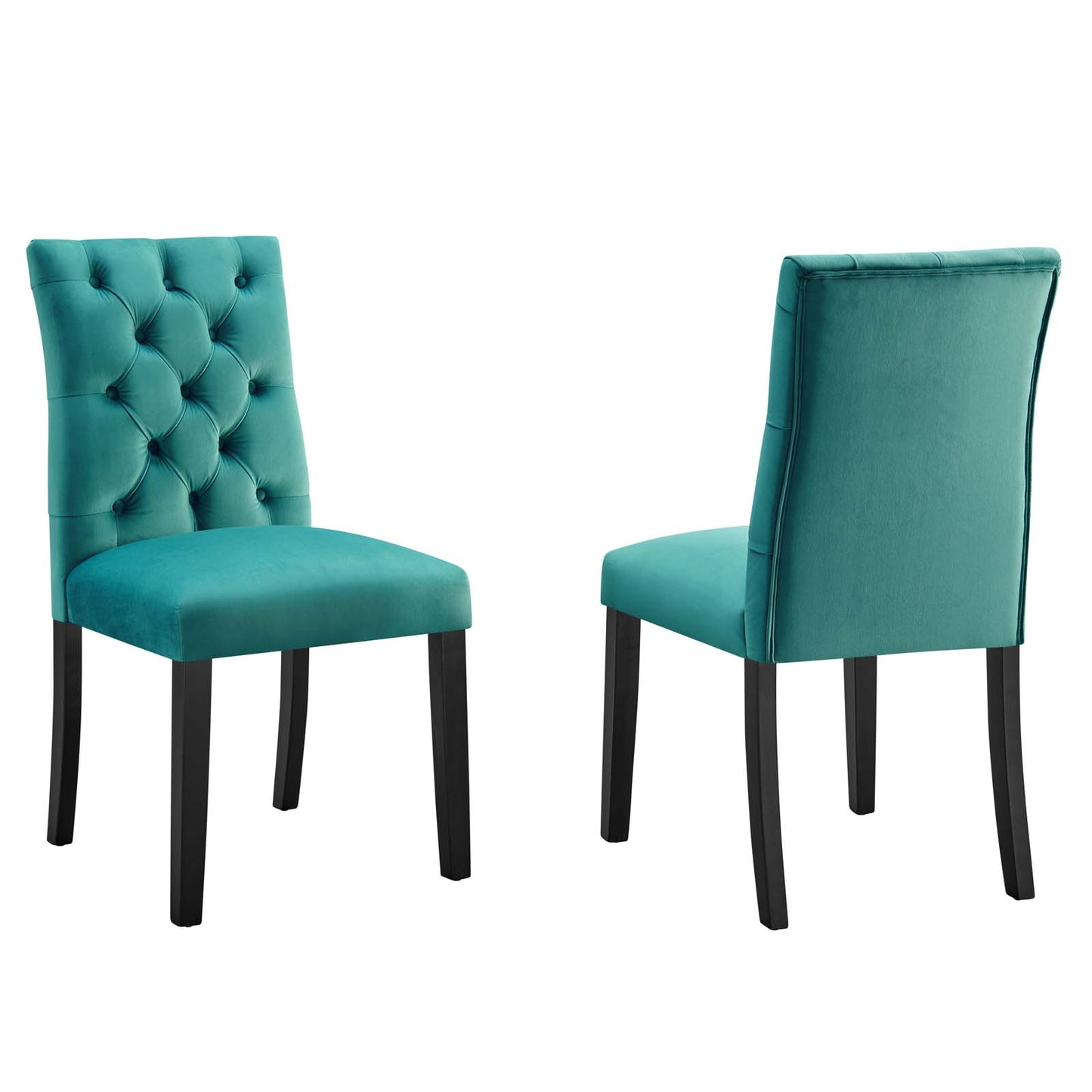 Duchess Performance Velvet Dining Chairs (Set of 2) by Modway